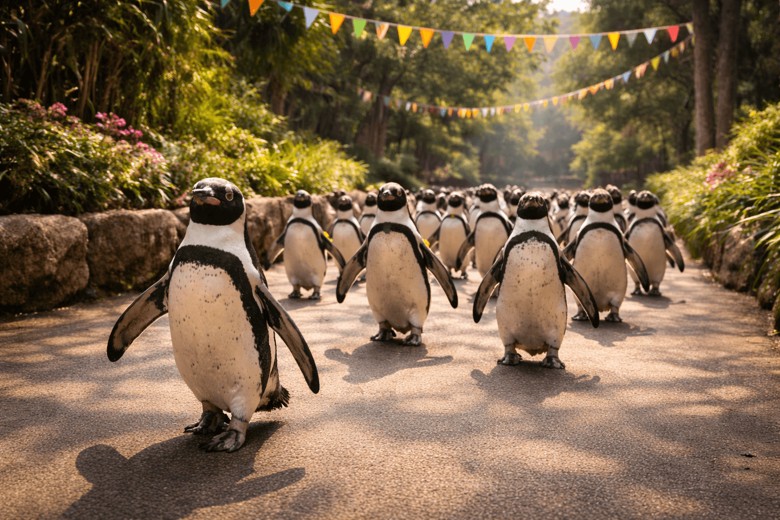 Penguin Parade