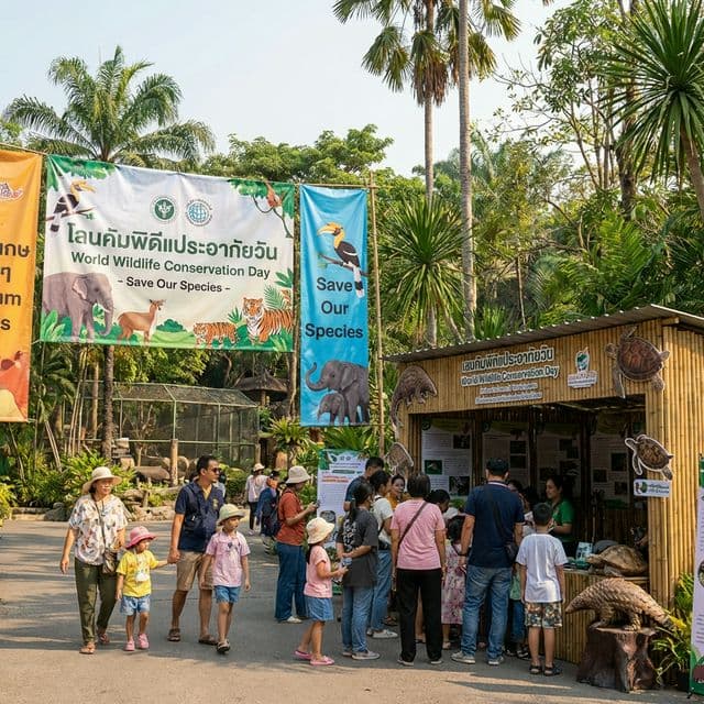วันอนุรักษ์สัตว์ป่าโลก