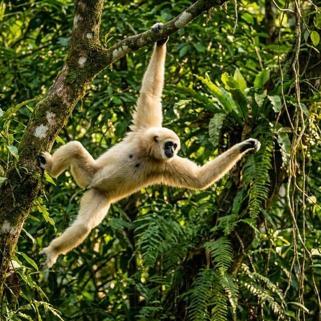 ชะนีมือขาว