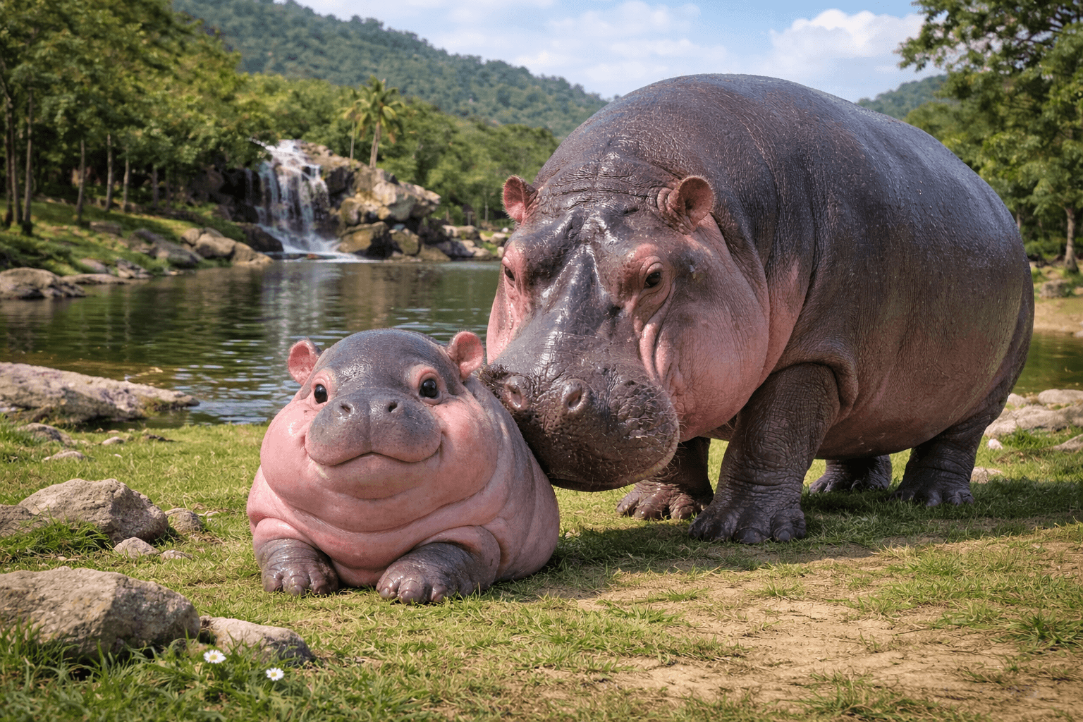 พบ หมูเด้ง!