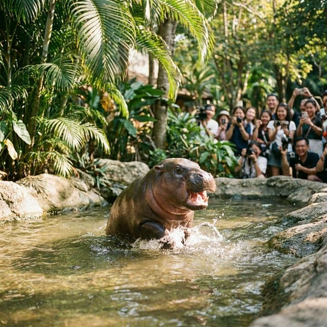 หมูเด้ง — ฮิปโปแคระสุดไวรัล