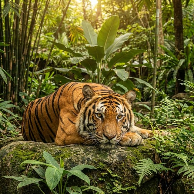 ขวัญข้าว - เสือโคร่งมลายู